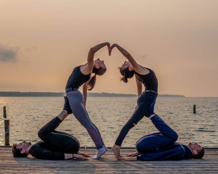 4 Person Yoga Poses: Fun And Easy Ways To Relax Yourself As A Group