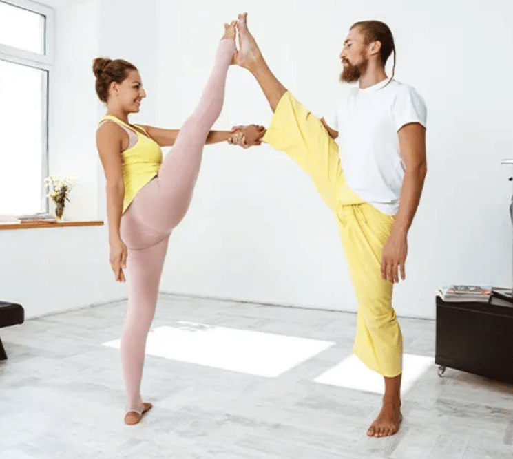 Stretch Gate Yoga Pose